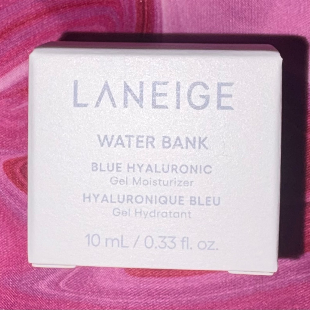 Laneige Water Bank Blue Hyaluronic Gel Moisturizer NIB .33 fl oz, NIB